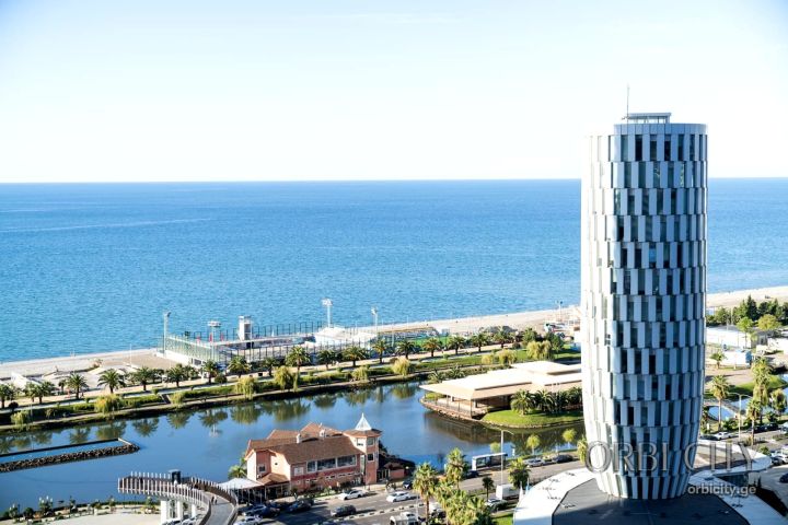 Продается квартира, в блоке Д2 гостиничного комплекса Орби Сити в Батуми.