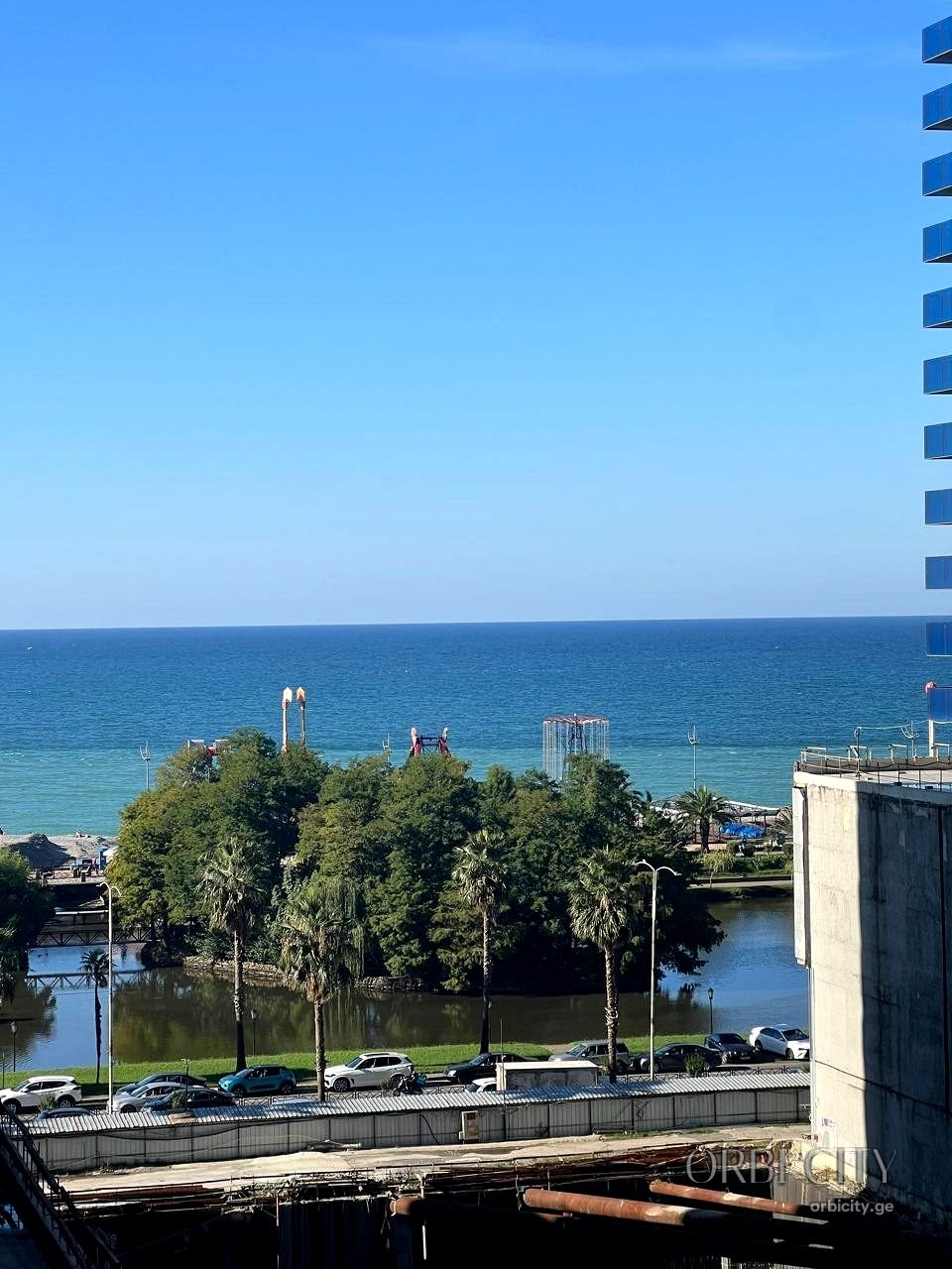 An apartment for sale, in the C block of the Orbi City hotel complex in Batumi
